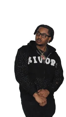 Black Diamond Zip Up Hoodie