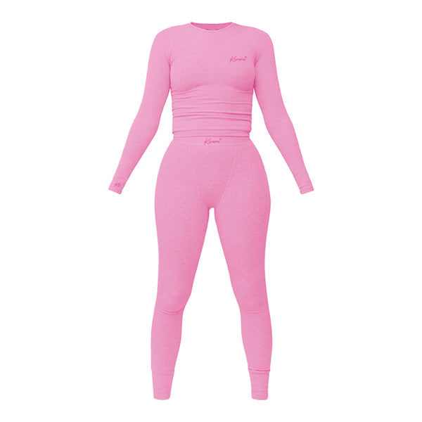 Sweetheart Pink Long Sleeve Set