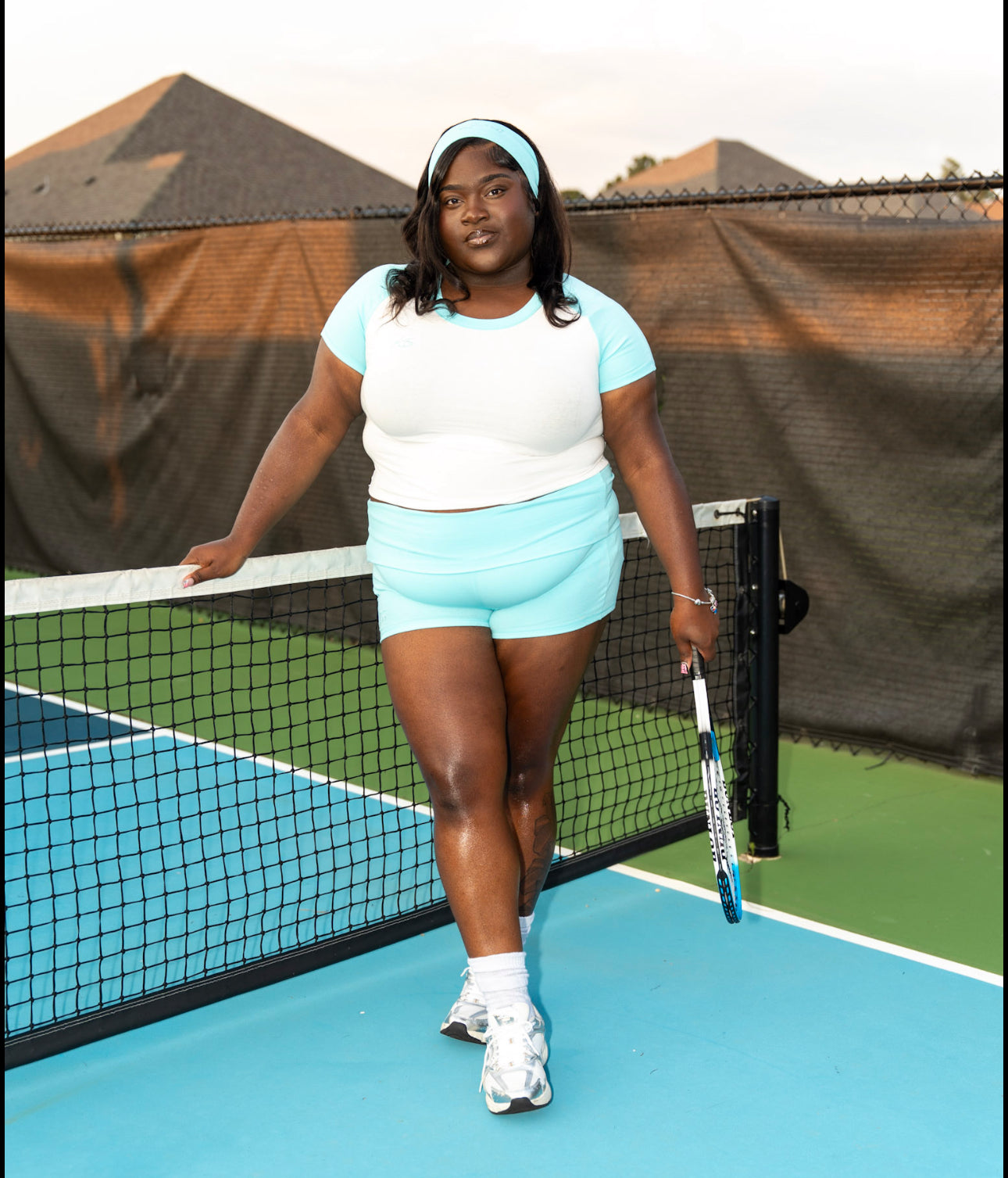 Blue K Tee & Headband