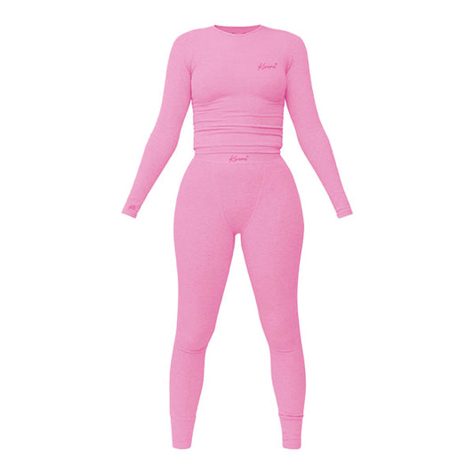 Sweetheart Pink Long Sleeve Set