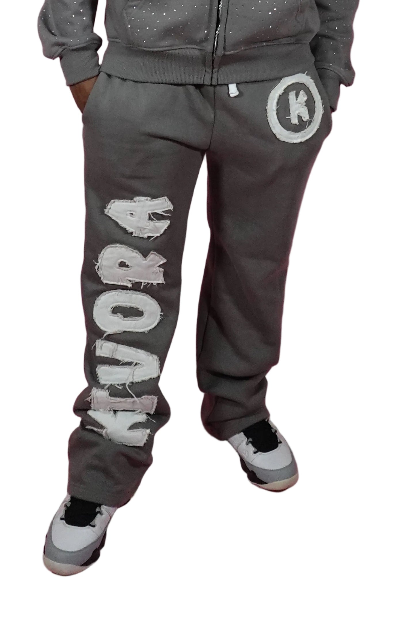 Over Sized Grey Sweatpants