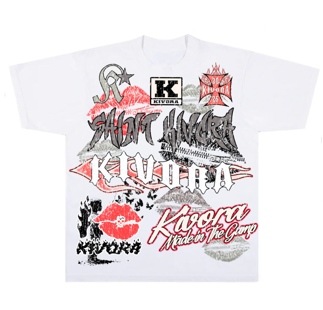 White Kivora Tee