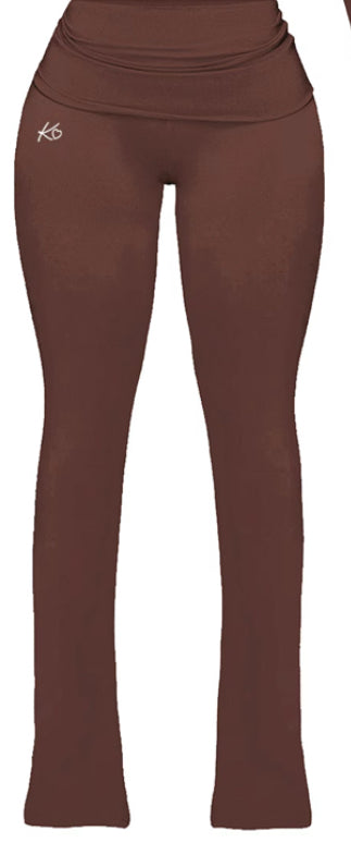 Brown Flare Pants