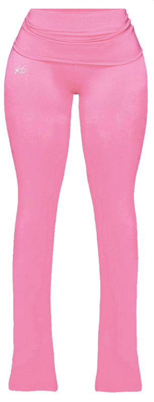 Pink Flare Pants