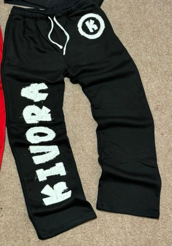 Black Oversized Sweatpants