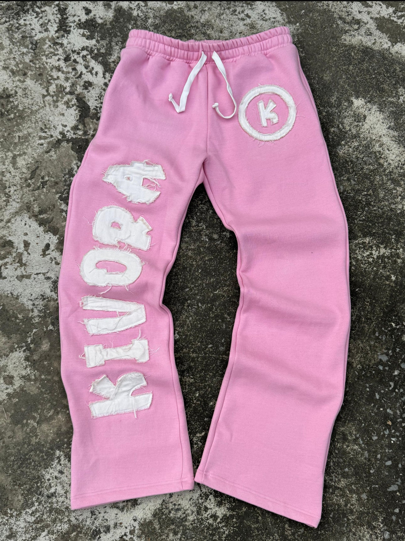 Oversized Pink Sweats