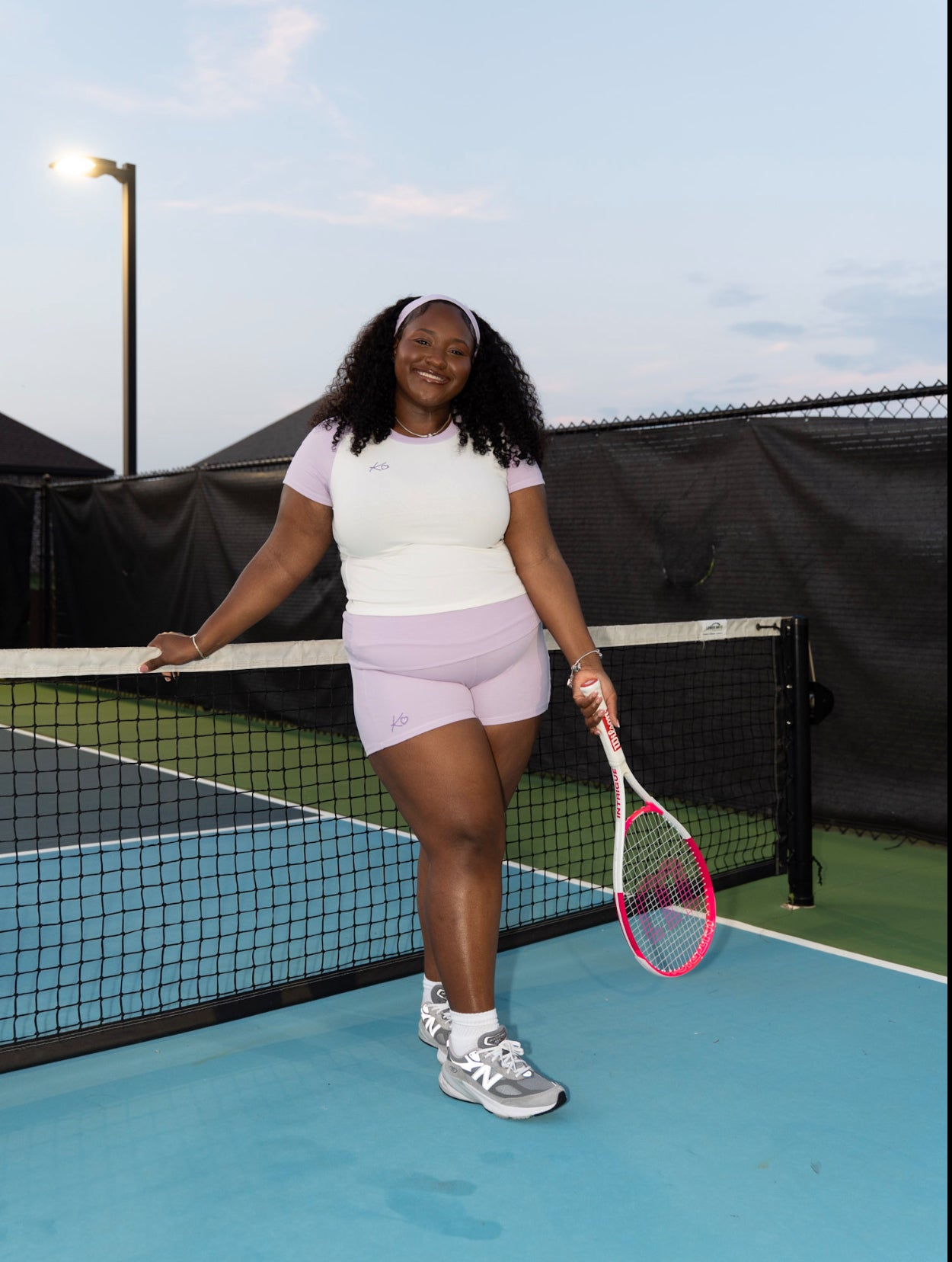 Lavender K Tee & Headband